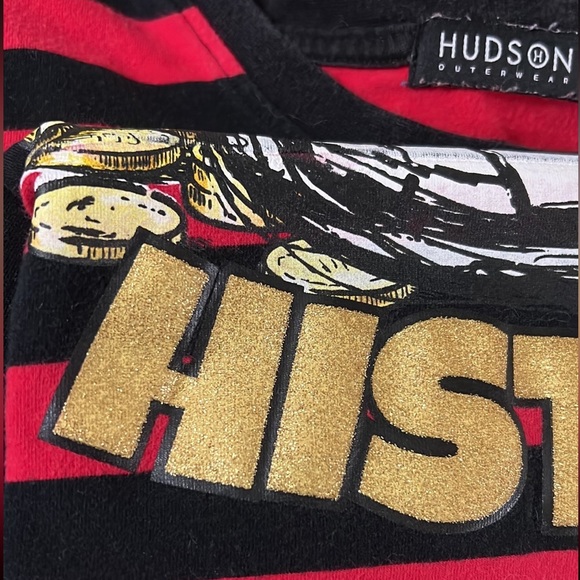Hudson Outerwear Men’s Tee, Money Bunny “History”, Large - Picture 3 of 5